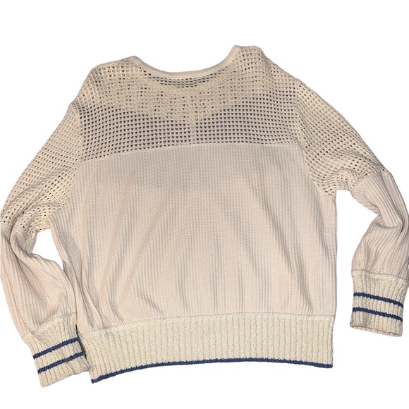 Free People Geo Party Pullover sweater size Medium - Picture 4 of 9